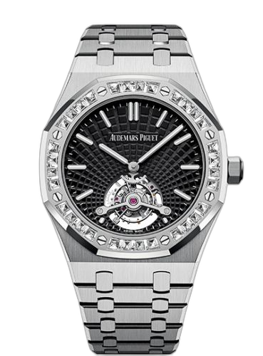 [26521BC.ZZ.1220BC.01 (aka: Yoshida)] Royal Oak Ultra Thin Tourbillon White Gold / Diamond / Japan