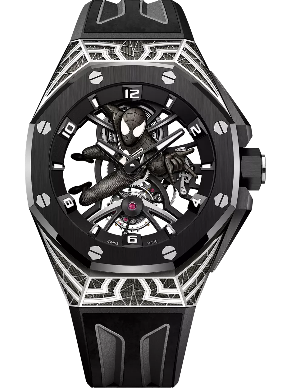 [26632CN.OO.D100CA.01] Royal Oak Concept Spider-Man Flying Tourbillon