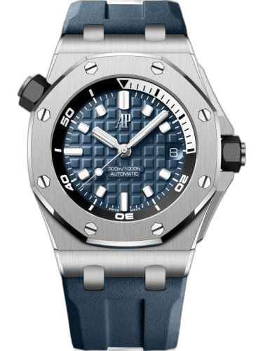 [15720ST.OO.A027CA.01] Royal Oak Offshore Diver Stainless Steel / Blue