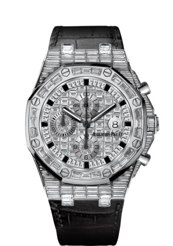 [26473BC.ZZ.D114CR.01] Royal Oak Offshore 26473 Baguette / Onyx