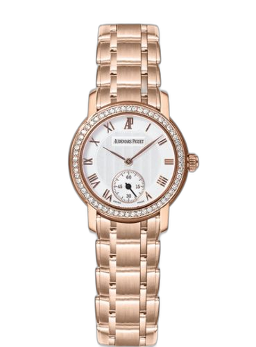 [79387OR.ZZ.1229OR.01] Jules Audemars Small Seconds Pink Gold / Diamond / Silver / Bracelet