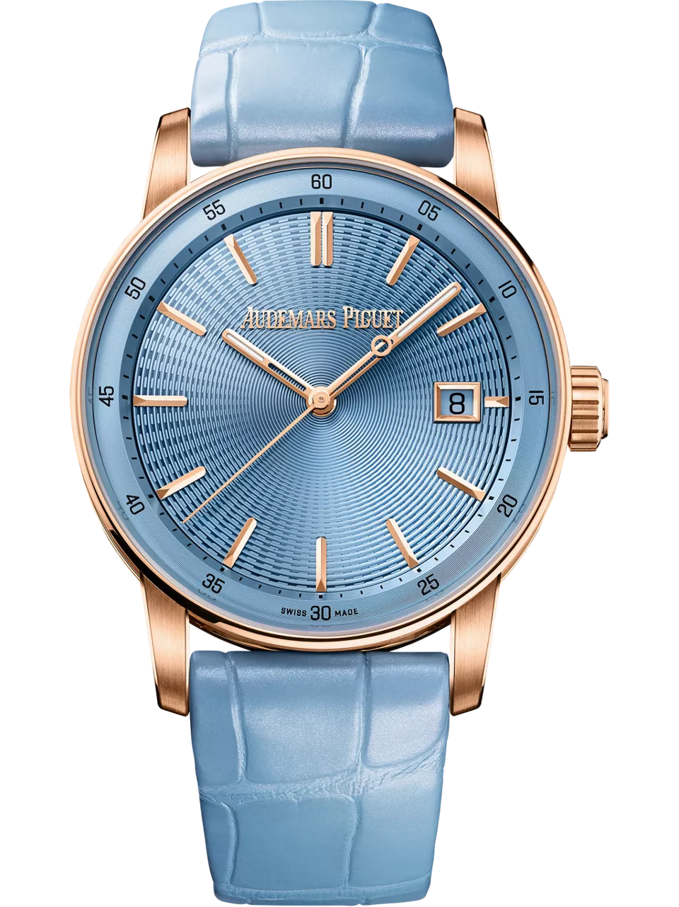 [77410OR.OO.A344CR.01] CODE 11.59 Automatic 38 Pink Gold / Light Blue
