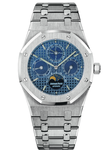 [25820ST.OO.0944ST.05] Royal Oak Perpetual Calendar Stainless Steel / Blue