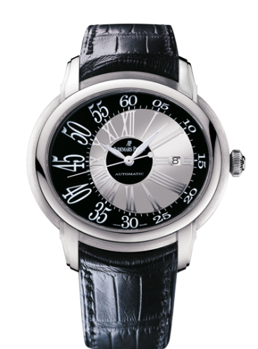 [15320BC.OO.D002CR.01] Millenary Self-Winding White Gold / Black