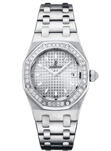[67601ST.ZZ.1230ST.01] Royal Oak 67601 Stainless Steel / Diamond / Silver / Bracelet