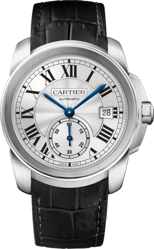 [WSCA0003] Calibre de Cartier 38 Stainless Steel / Silver
