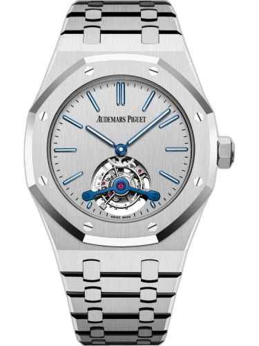 [26527ST.OO.1220ST.01] Royal Oak Ultra Thin Tourbillon Stainless Steel / Silver