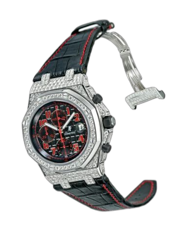 [26191.BC.ZZ.D002.CR.01] Royal Oak OffShore 26191 Las Vegas Strip Diamond Set