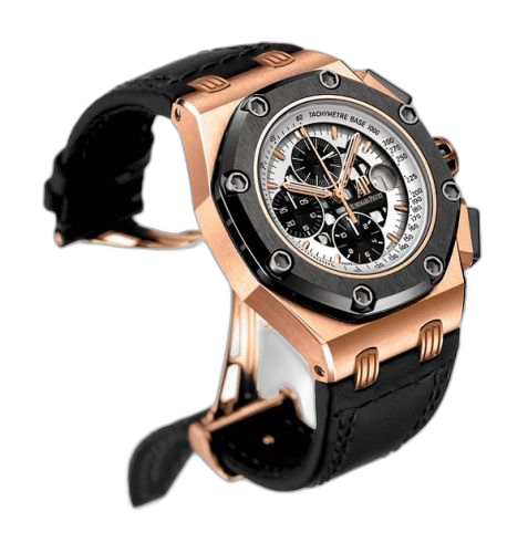 [26078RO.OO.D001CR.01] Royal Oak OffShore 26078 Barrichello II Pink Gold