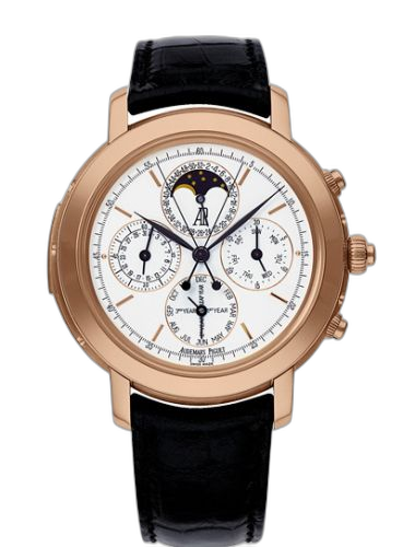 [25866OR.OO.D002CR.01] Jules Audemars 25866 Grande Complication Pink Gold / White