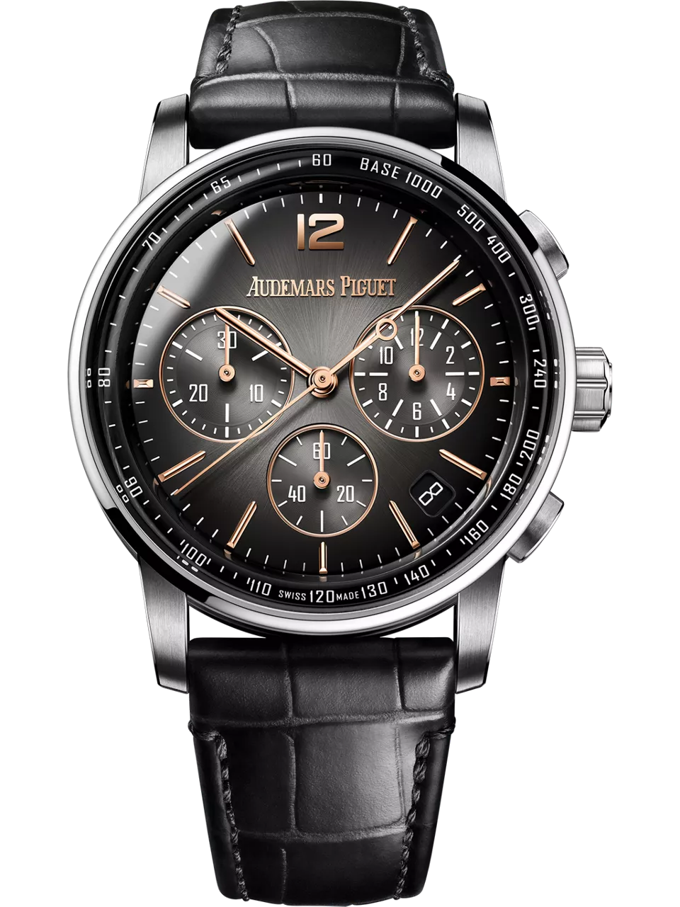 [26393CR.OO.A002CR.01] CODE 11.59 Chronograph Selfwinding White Gold / Rose Gold / Grey