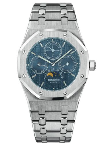 [25820ST.OO.0944ST.04] Royal Oak Perpetual Calendar Stainless Steel / Dark Blue