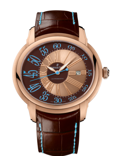 [15320OR.OO.D095CR.01] Millenary Self-Winding Pink Gold / Brown