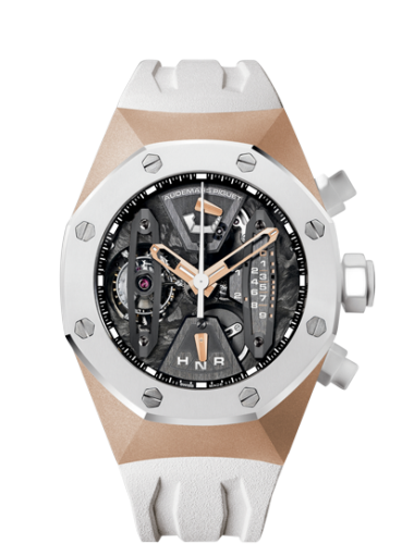 [26223RO.OO.D010CA.01] Royal Oak Concept 26223 Tourbillon Chronograph Pink Gold / White Ceramic