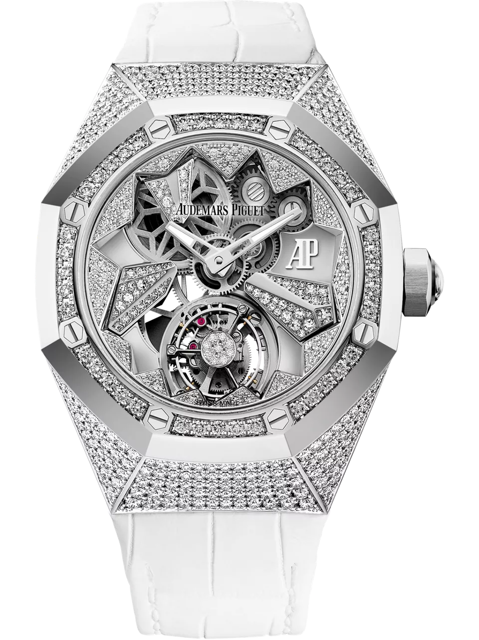 [26227BC.ZZ.D011CR.01] Audemars Piguet Royal Oak Concept Flying Tourbillon White Gold / Diamond