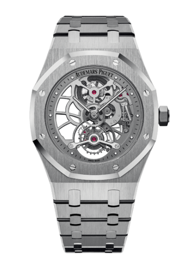 [26518ST.OO.1220ST.01] Royal Oak Ultra Thin Tourbillon Openworked Stainless Steel