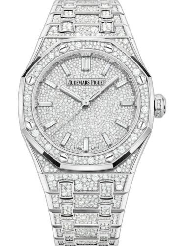 [77452BC.ZZ.1365BC.01] Royal Oak Selfwinding 34 White Gold - Snow-Set