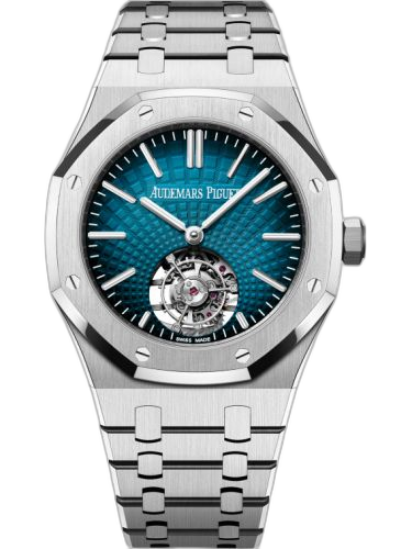 [26530ST.OO.1220ST.99] Royal Oak Self-Winding Flying Tourbillon Stainless Steel / Blue