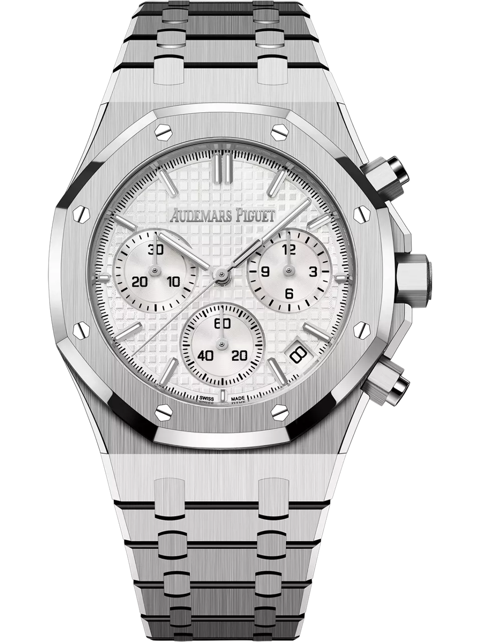 [26240ST.OO.1320ST.03] Royal Oak Chronograph 41 Stainless Steel / Silver / 50th Anniversary