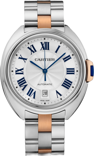 [W2CL0002] Clé de Cartier 40 Stainless Steel /Pink Gold / Silver / Bracelet