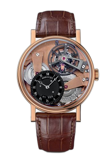 [7047BR/R9/9ZU] Tradition 7047 Fusée Tourbillon Rose Gold / Black