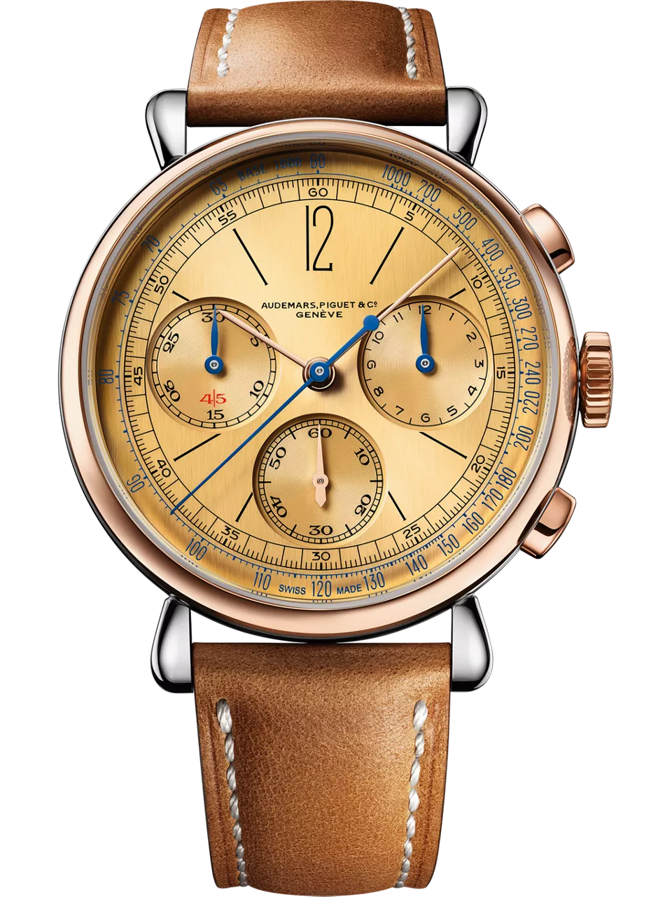 [26595SR.OO.A032VE.01] (re)Master01 Stainless Steel / Pink Gold / Champagne