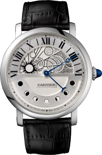 [W1556244] Rotonde de Cartier 45 Day & Night White Gold / Silver