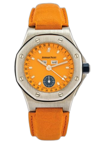 [25808ST.O.0009/02] Royal Oak OffShore 25808 Full Calendar Orange