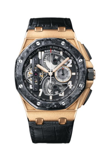 [26288OF.OO.D002CR.01] Royal Oak Offshore Tourbillon Chronograph Pink Gold
