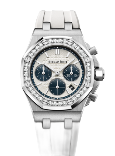 [26231ST.ZZ.D010CA.01] Royal Oak OffShore 26231 Lady Chronograph Stainless Steel / Silver / Diamond