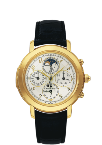 [25866BA.OO.D002CR.02] Jules Audemars 25866 Grande Complication Yellow Gold / White Breguet