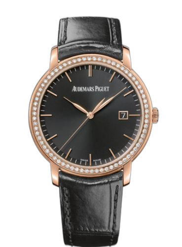 [15171OR.ZZ.A002CR.01] Jules Audemars Selfwinding Pink Gold / Diamond / Black