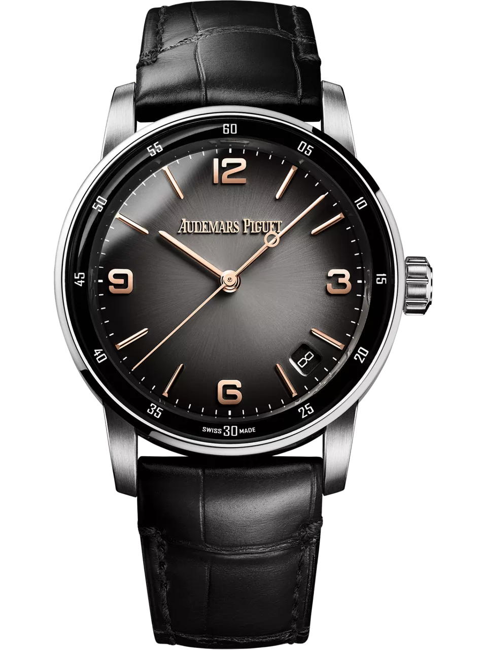 [15210CR.OO.A002CR.01] CODE 11.59 Automatic White Gold / Rose Gold / Grey