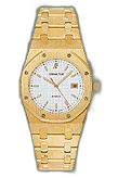 [15000BA.OO.0789BA.08] Royal Oak 15000 Date Yellow Gold / White
