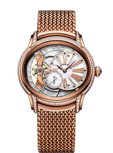 [77247OR.ZZ.1272OR.01] Millenary Hand-wound Pink Gold / Mother of Pearl / Bracelet