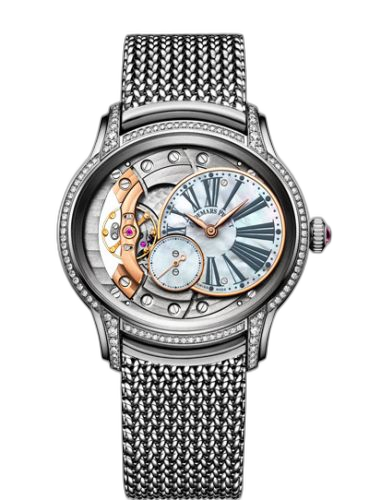 [77247BC.ZZ.1272BC.01] Millenary Hand-wound White Gold / Mother of Pearl / Bracelet
