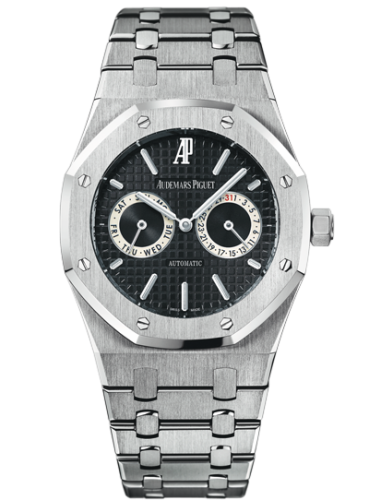 [26330ST.OO.1220ST.01] Royal Oak 262330 Day & Date Stainless Steel / Black