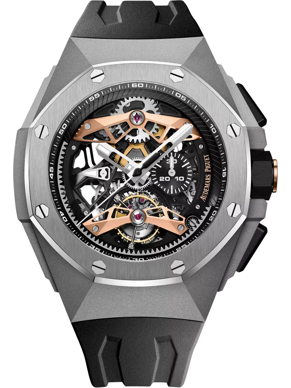 [26612TI.OO.D002CA.01] Royal Oak Concept 26612 Tourbillon Chronograph Titanium