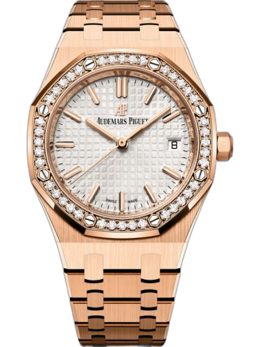 [77351OR.ZZ.1261OR.01] Royal Oak Selfwinding 34 Red Gold / Diamond / Silver / Bracelet