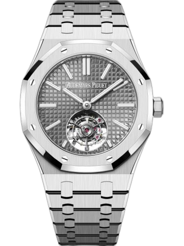 [26730ST.OO.1320ST.06] Royal Oak Self-Winding Flying Tourbillon Stainless Steel / Grey