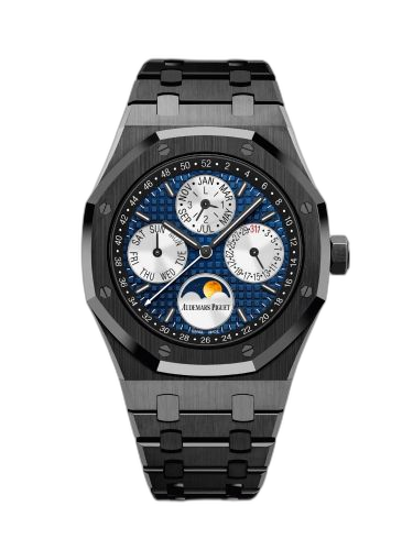 [26599CE.OO.1225CE.01] Royal Oak Perpetual Calendar 41 Ceramic Only Watch 2017