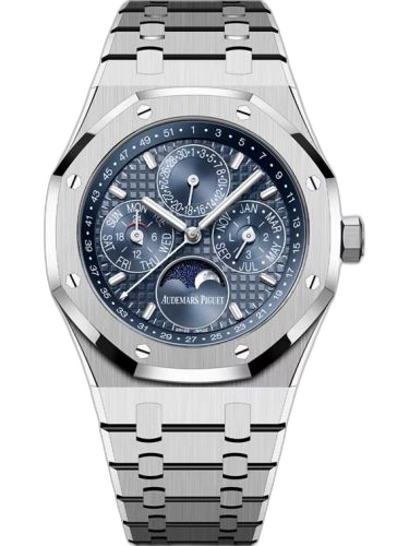 [26674ST.OO.1320ST.01] Royal Oak Perpetual Calendar 41 Stainless Steel / Blue