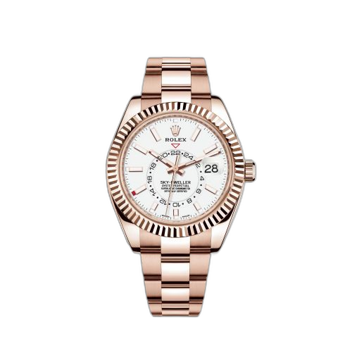 [326935-0005 (aka: M326935-0005)] Sky-Dweller Everose / White