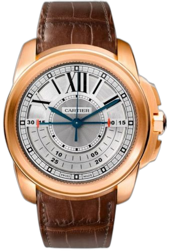 [W7100004] Calibre de Cartier Central Chronograph Pink Gold / Silver