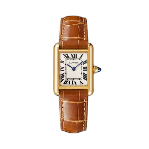 [W1529856] Tank Louis Cartier Small Quartz Yellow Gold / Silver