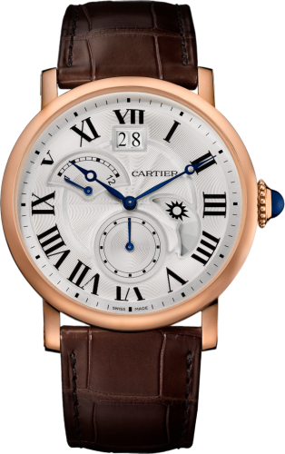 [W1556240] Rotonde de Cartier Second Time Zone Day / Night Pink Gold / Silver