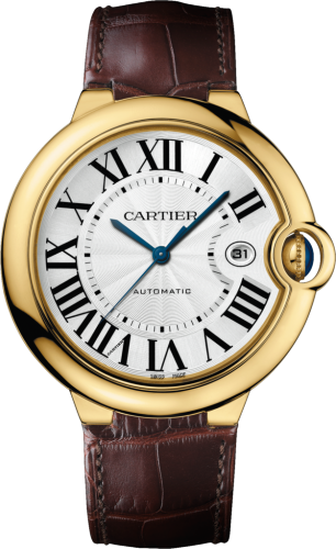 [W6900551] Ballon Blue de Cartier 42 Automatic Yellow Gold / Silver
