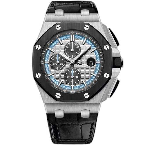 [26417CN.OO.A002CR.01] Royal Oak Offshore 44 White Gold / Ceramic / Japan