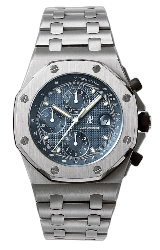 [25721.ST.O.1000ST.01] Royal Oak OffShore 25721 Chronograph Stainless Steel / Blue