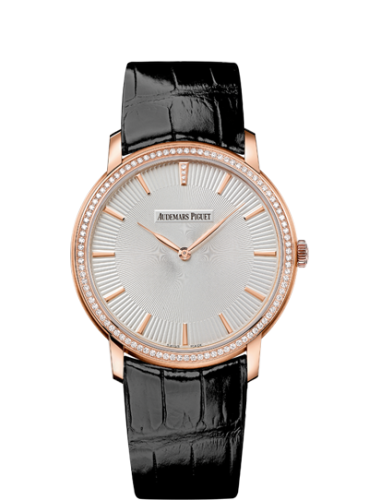 [15182OR.ZZ.A102CR.01] Jules Audemars 15182 Extra-Thin Pink Gold / Silver